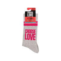 Choose Love Athletic Socks