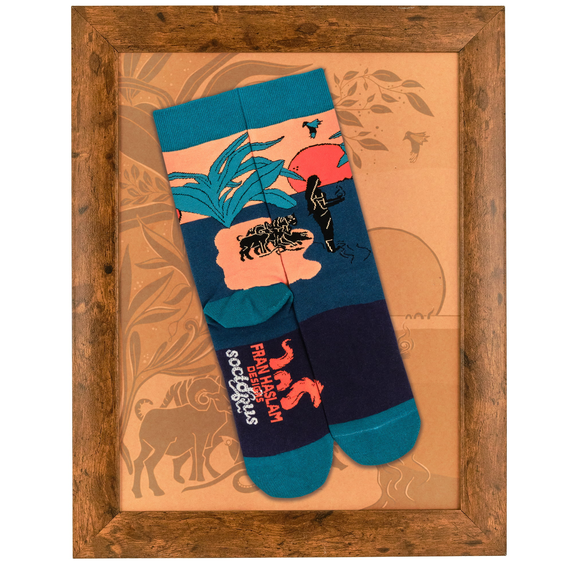 Circe's Island Socks - Fran Haslam