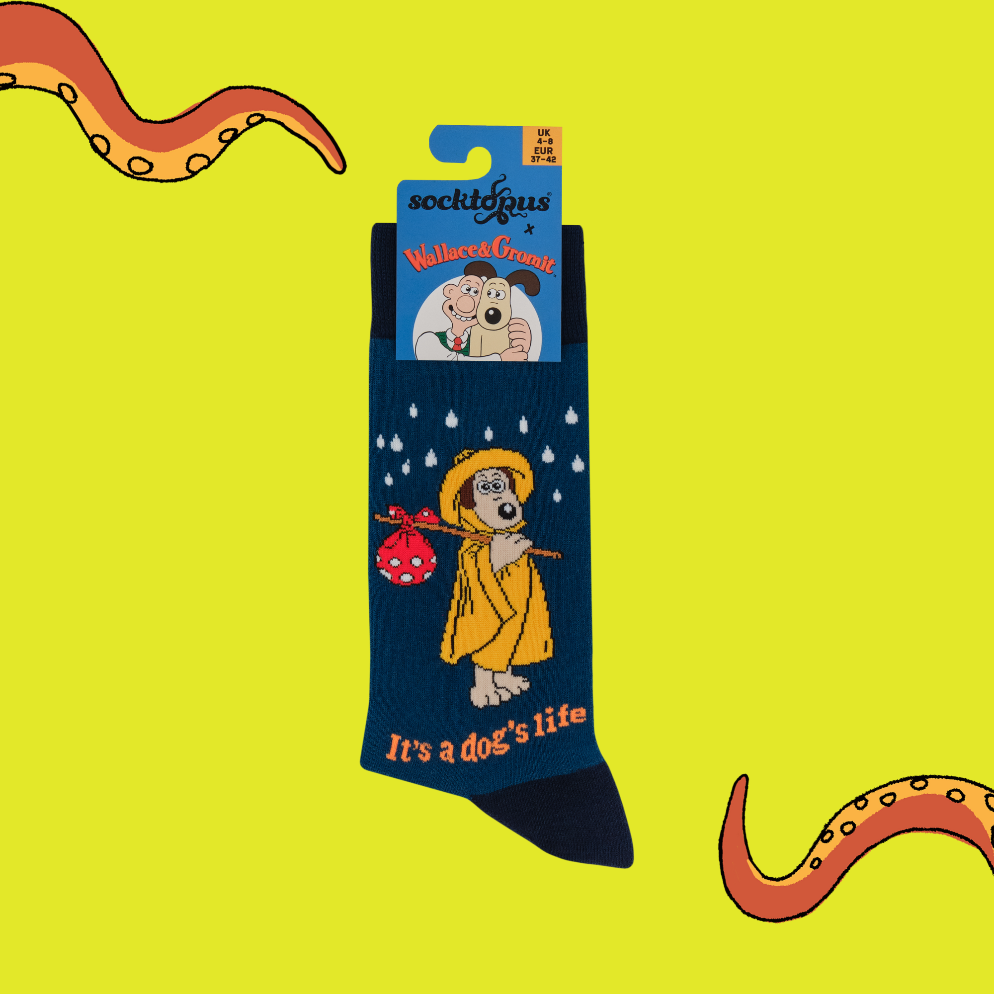 It's a Dog's Life Socks - Wallace and Gromit