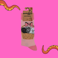 Kitten Socks - Litter Basket