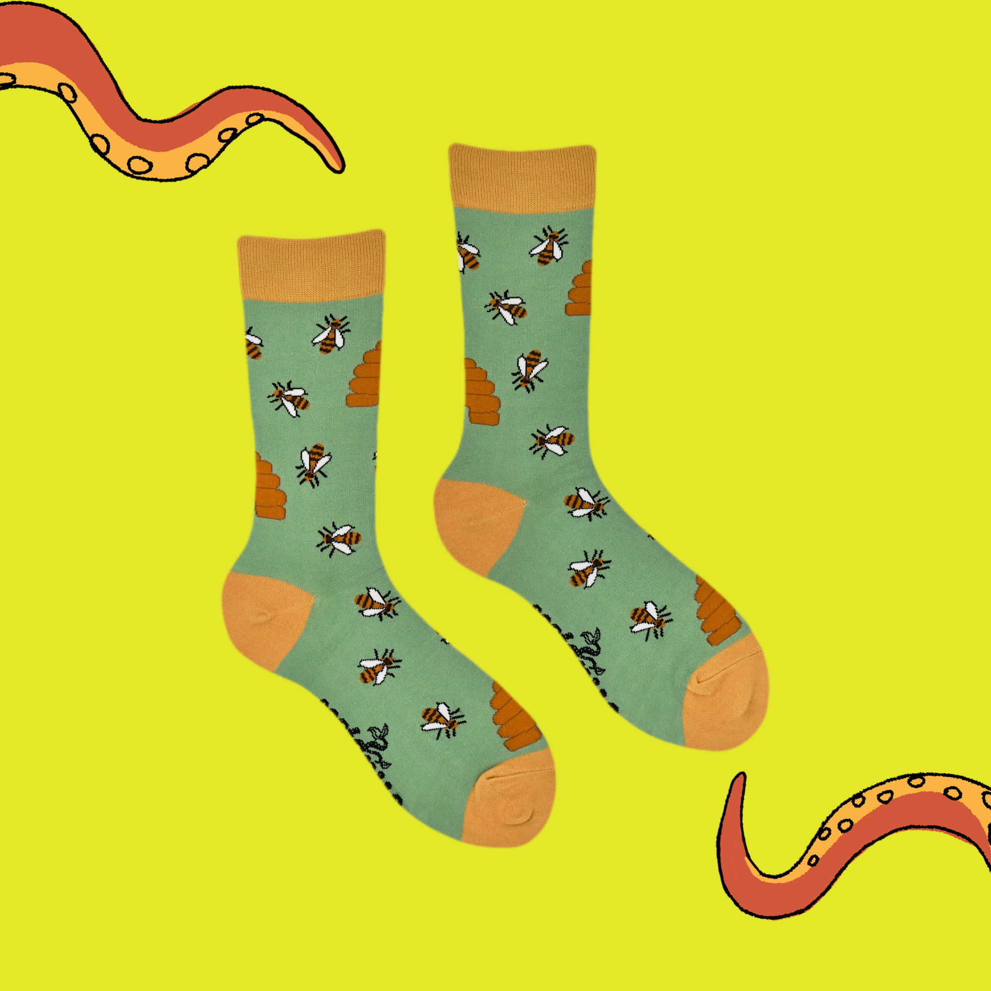 Honey Bee Bamboo Socks