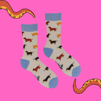 Dachshund Bamboo Socks - Dasch Stash