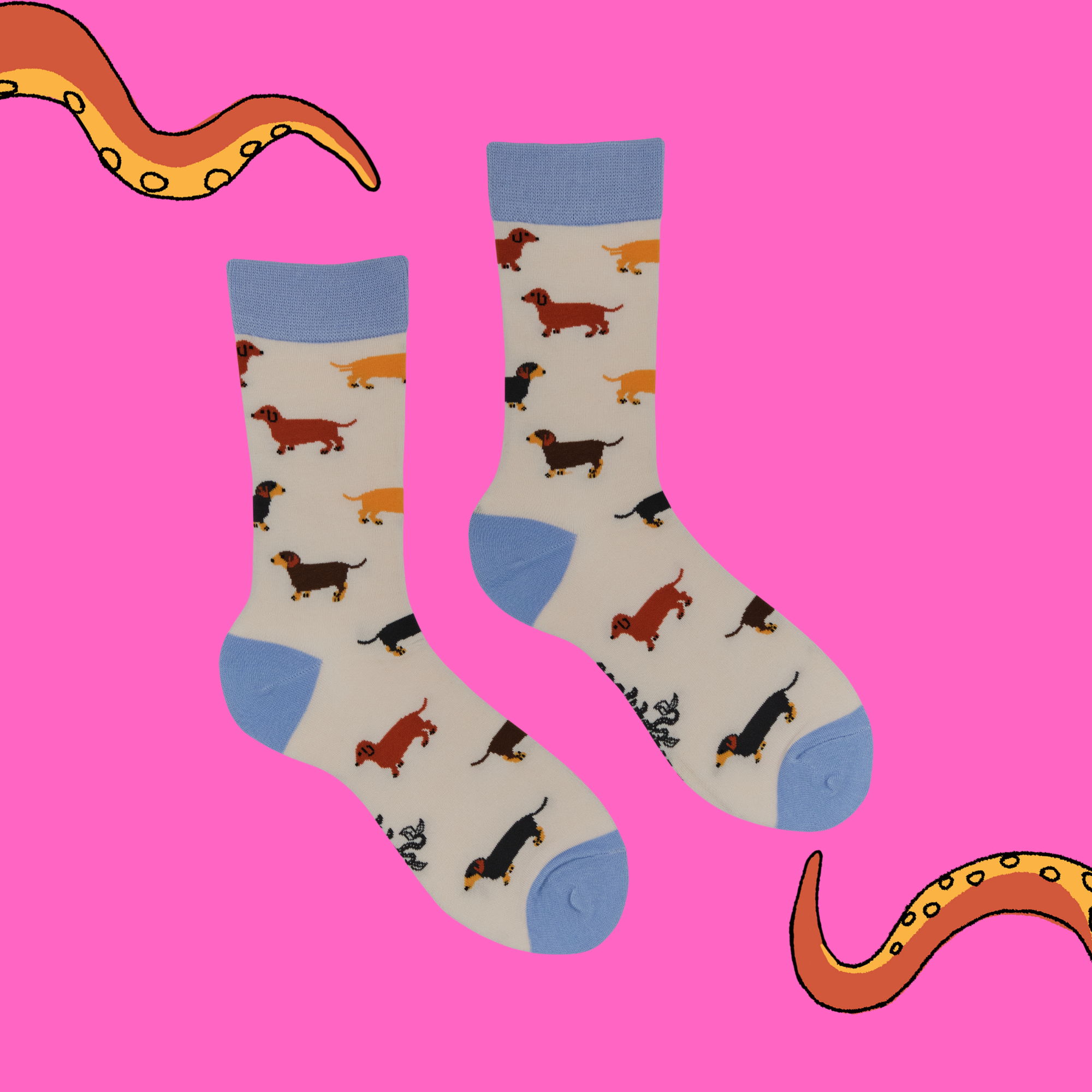 Dachshund Bamboo Socks - Dasch Stash