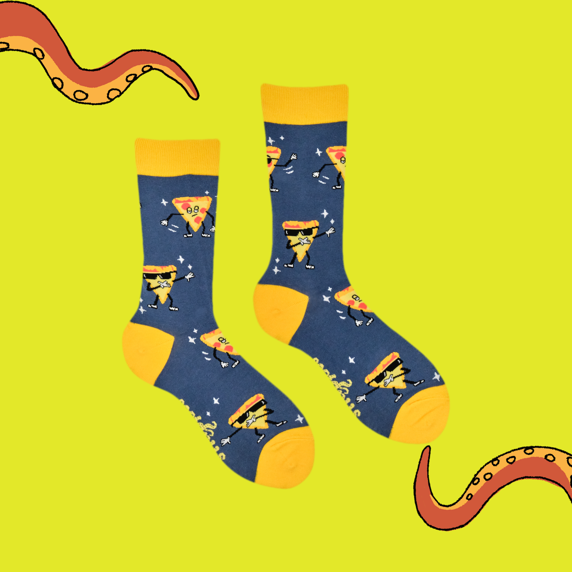 Pizza Party Socks
