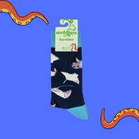 Sting Rays Bamboo Socks
