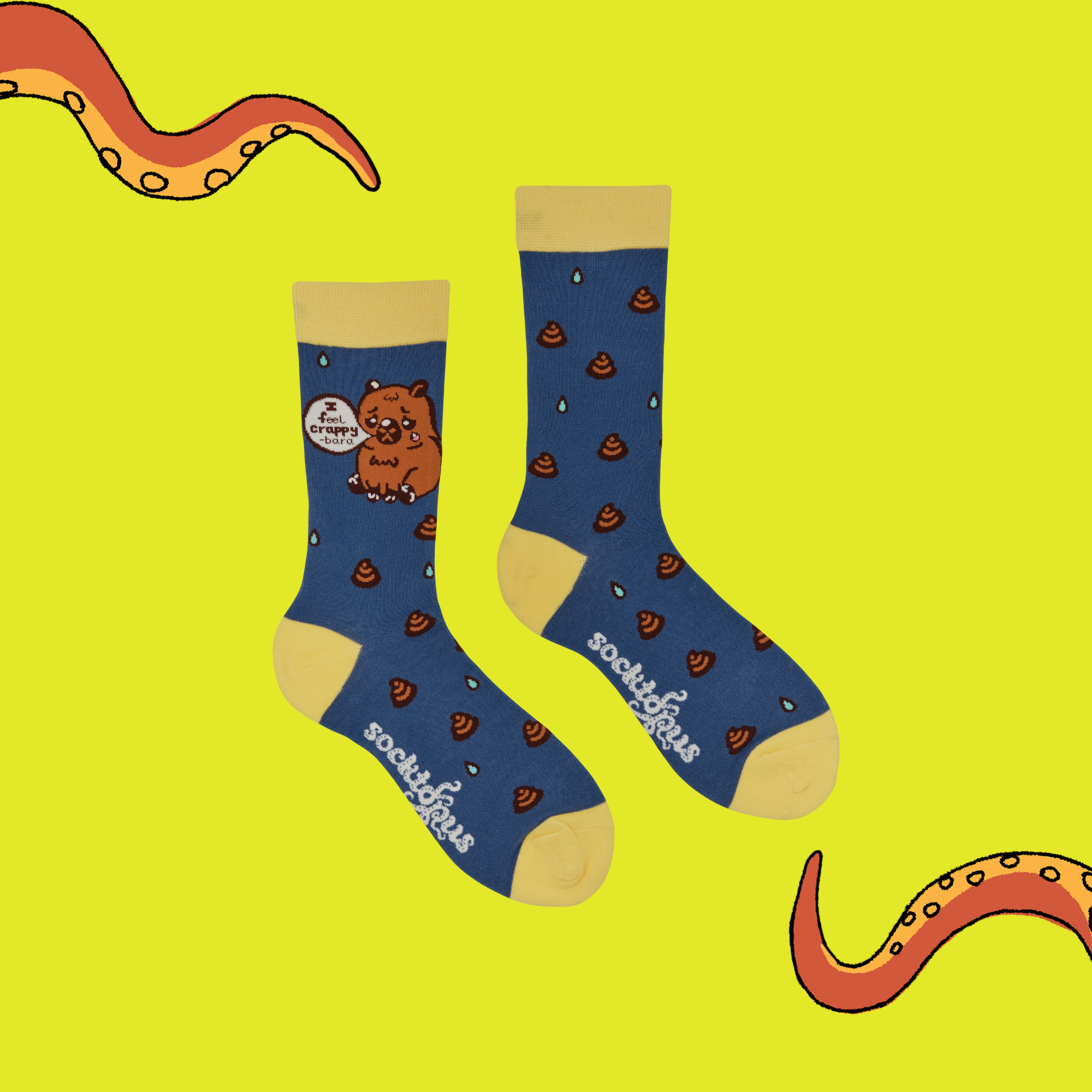 InnaBox - I feel Crappybara Socks