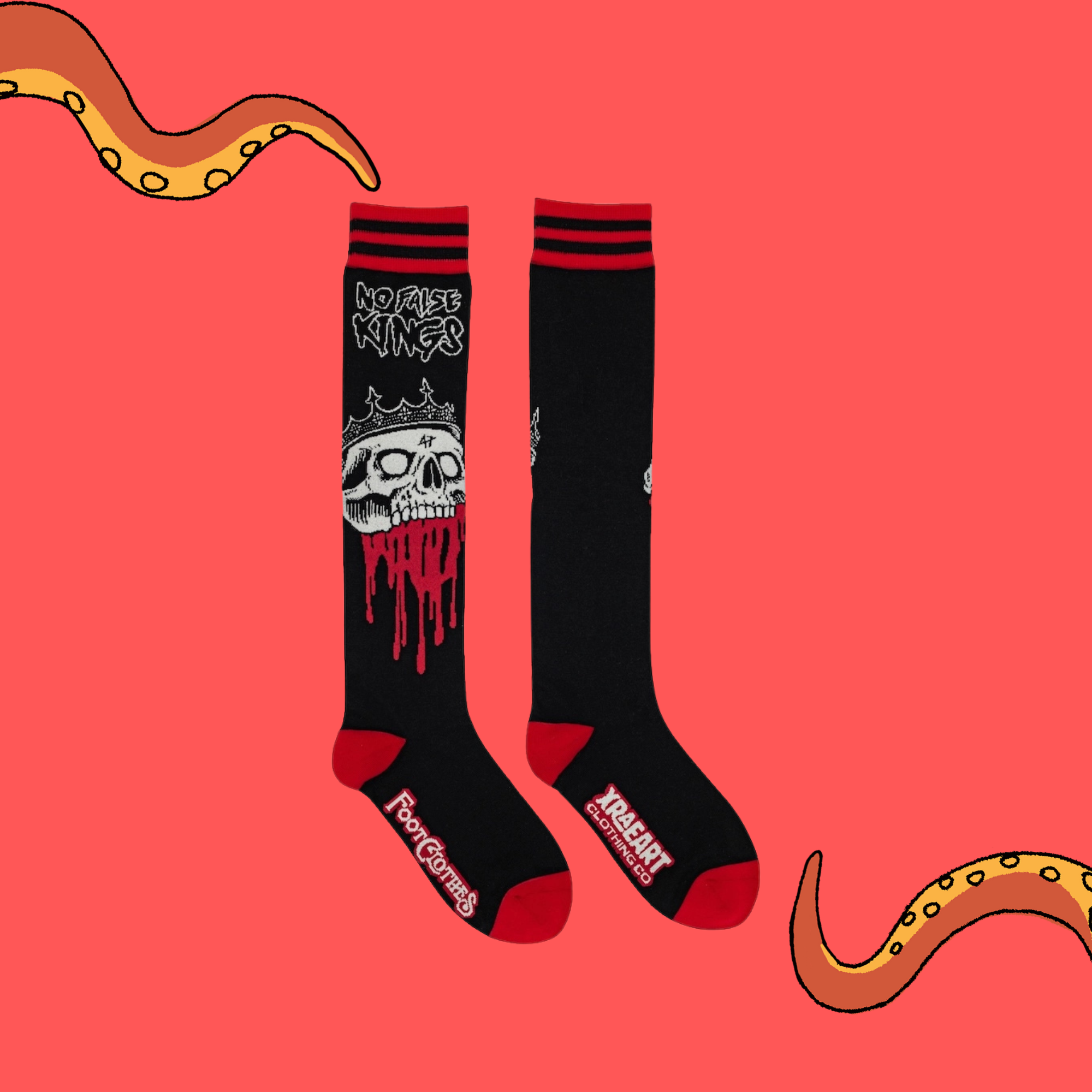 No False Kings No Idol Gods Knee High Socks