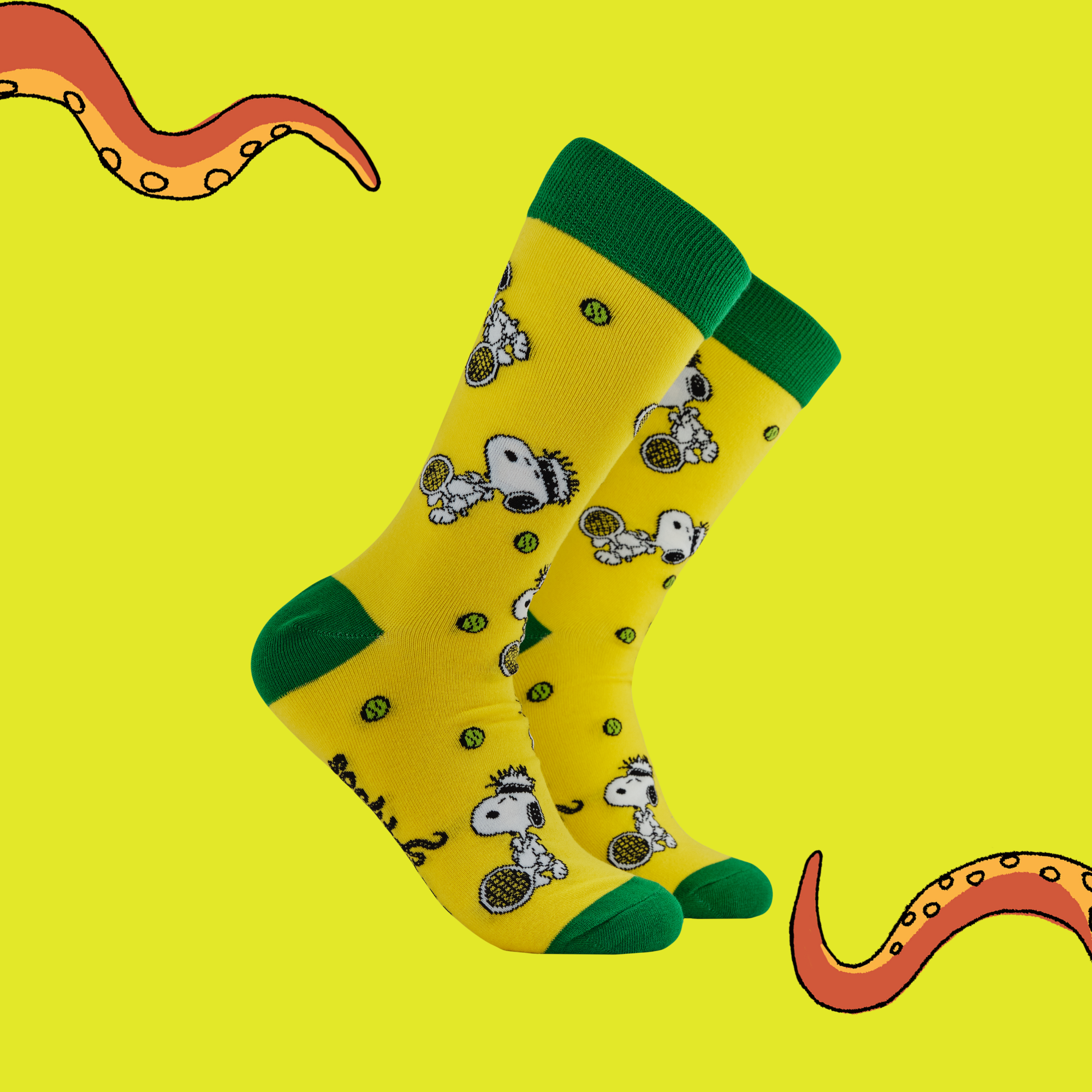Tennis Snoopy Socks - Peanuts