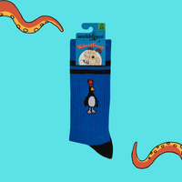 Feathers McGraw Athletic Socks - Wallace and Gromit