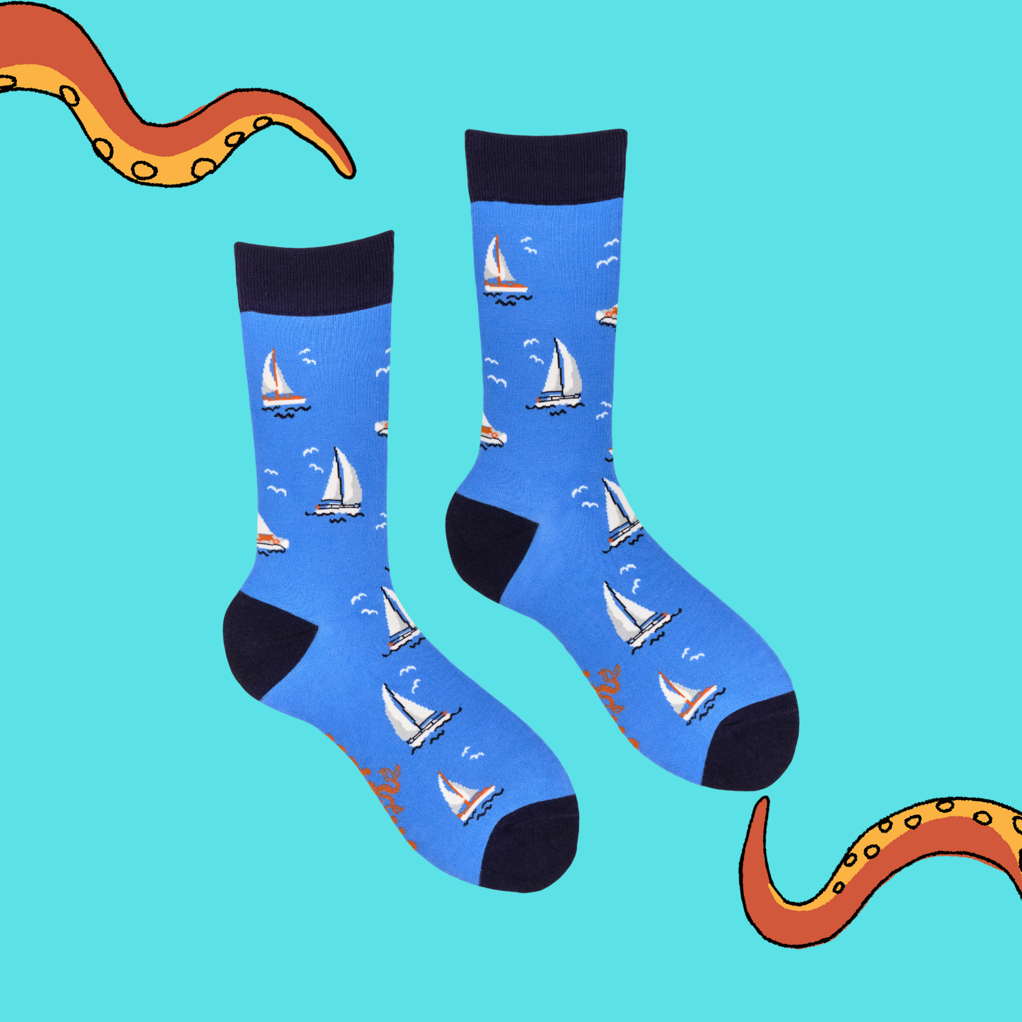 Sailing Bamboo Socks