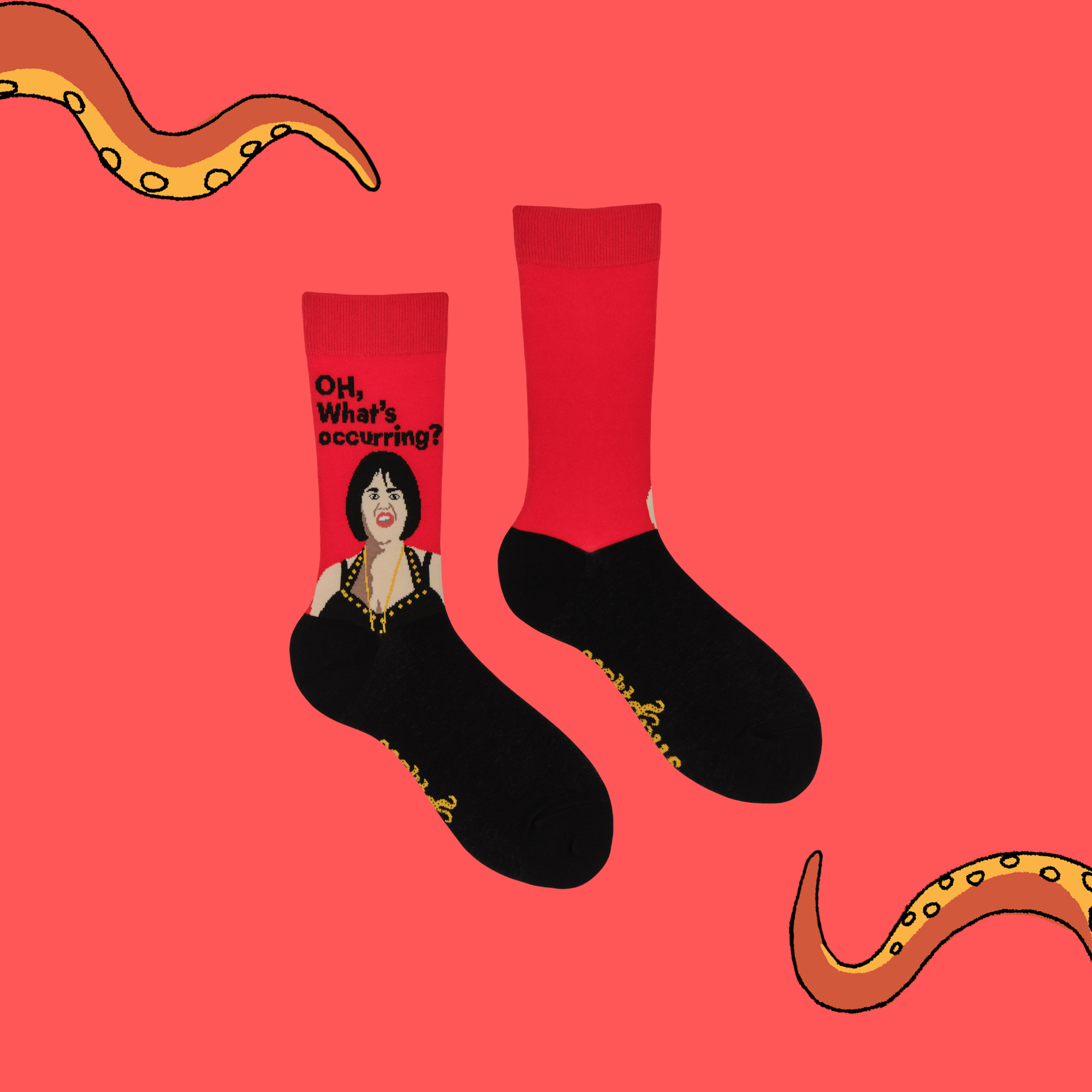 Oh What's Occurring Socks