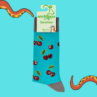 Cherries Bamboo Socks
