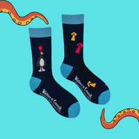 Break Out Feathers Socks - Wallace and Gromit