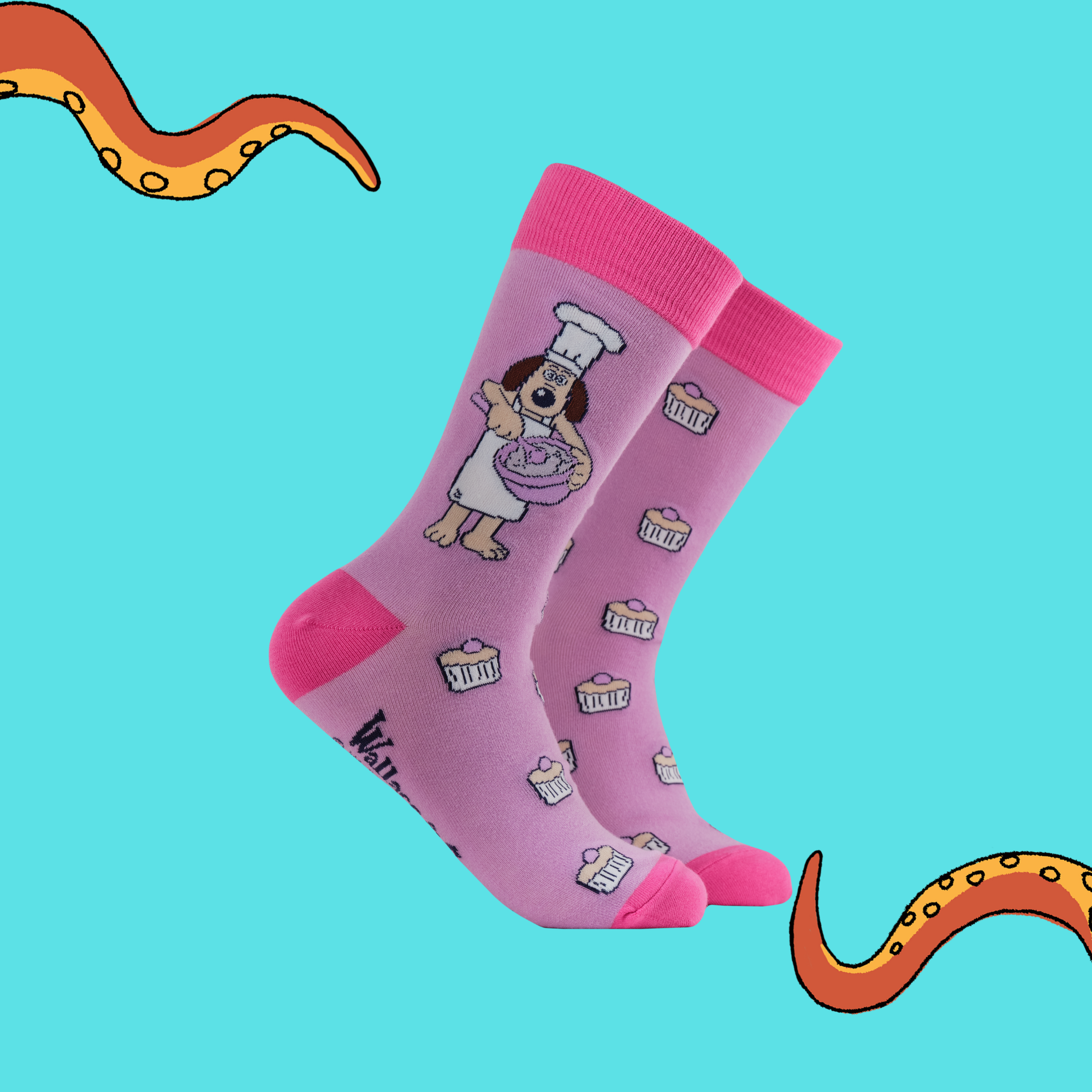 Baking Gromit Socks - Wallace and Gromit