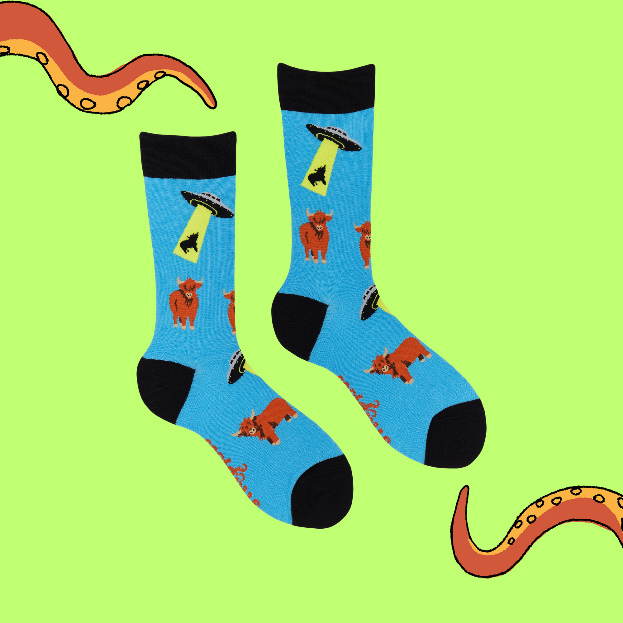 UFO: Unidentified Farm Object Socks