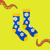 Fried Egg Socks - Yolking Around