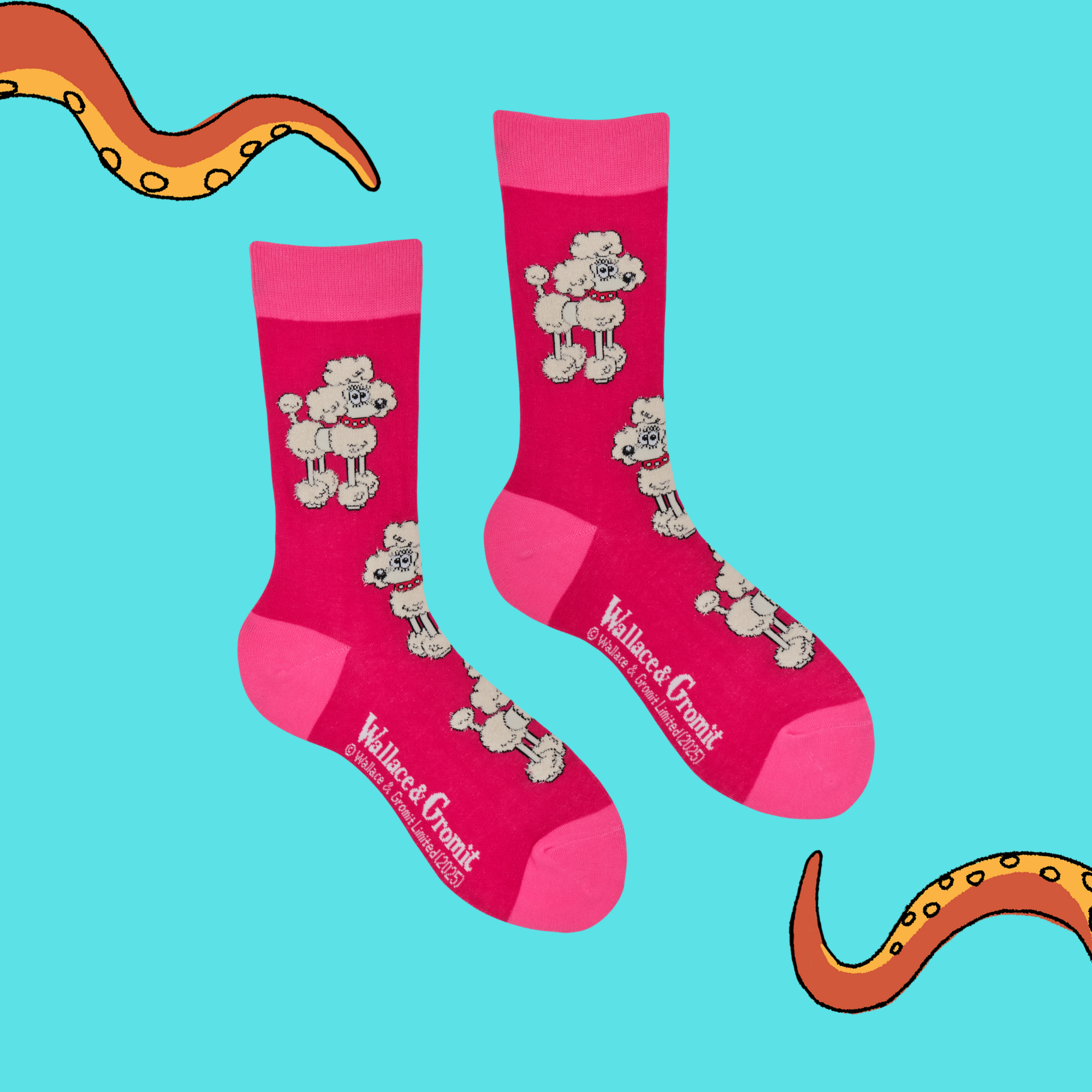 Fluffy Fluffles Socks - Wallace and Gromit