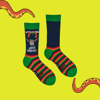Chose Violence Socks - Socktopus X Katie Abey