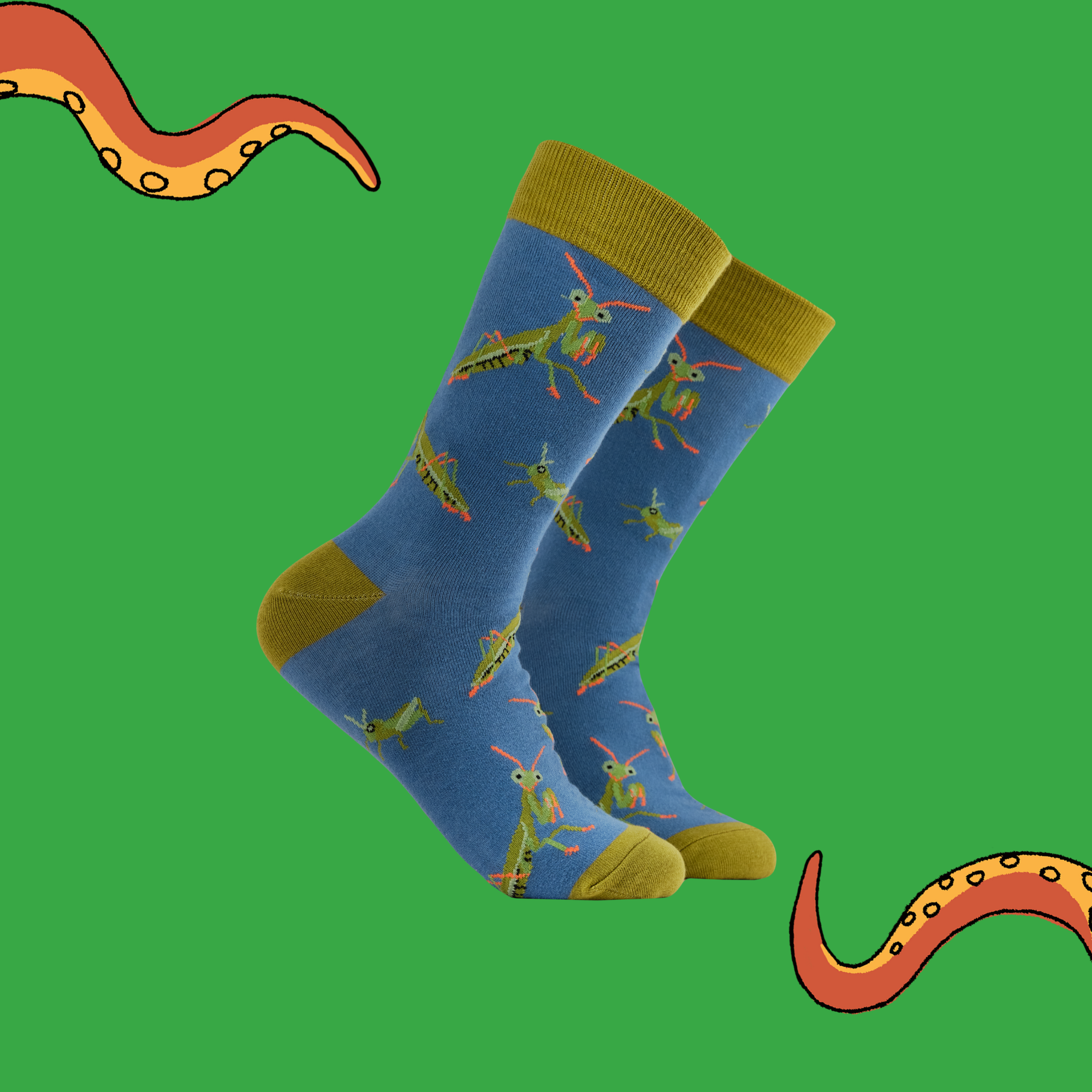 Praying Mantis Socks - I've Been Praying For These