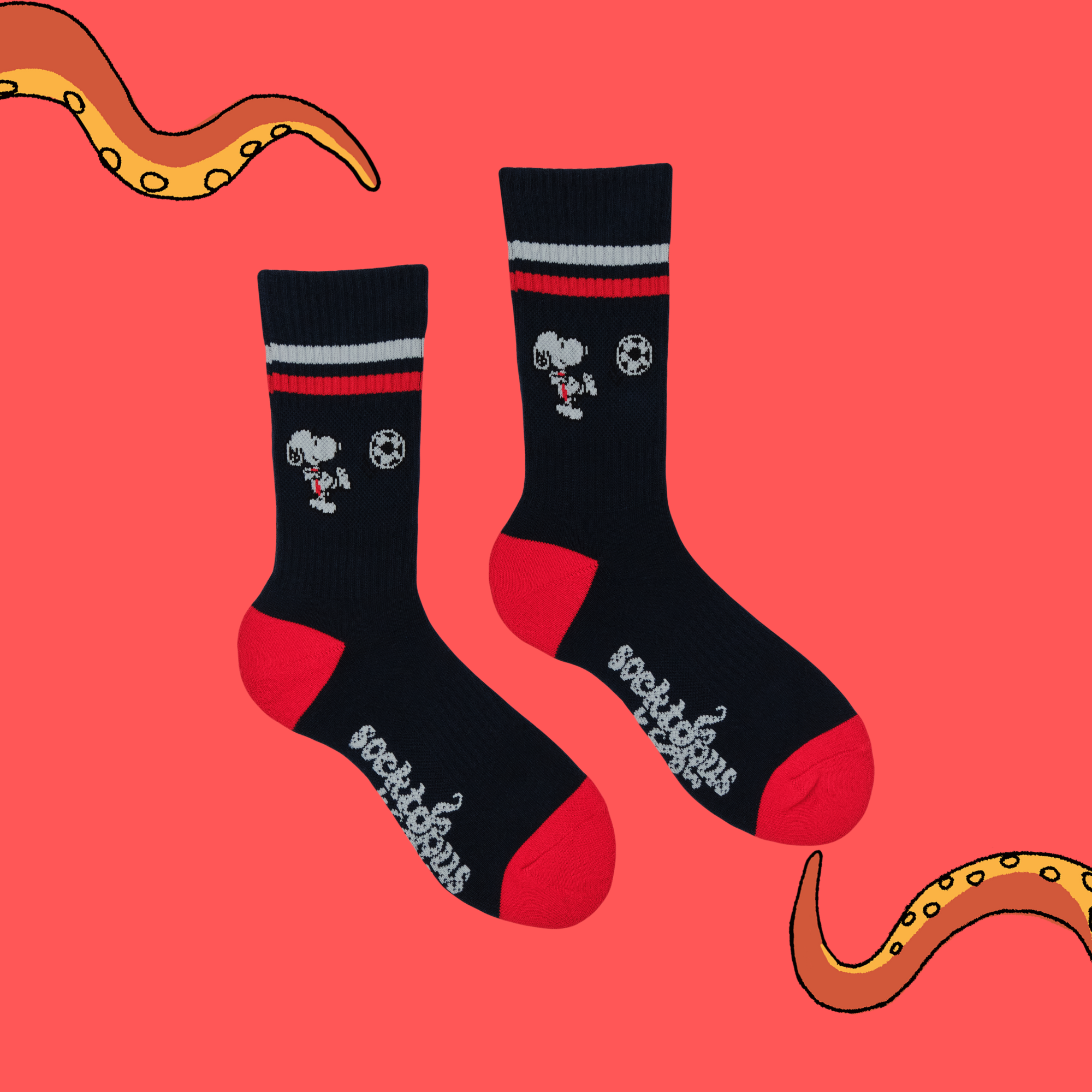Football Athletic Socks - Peanuts