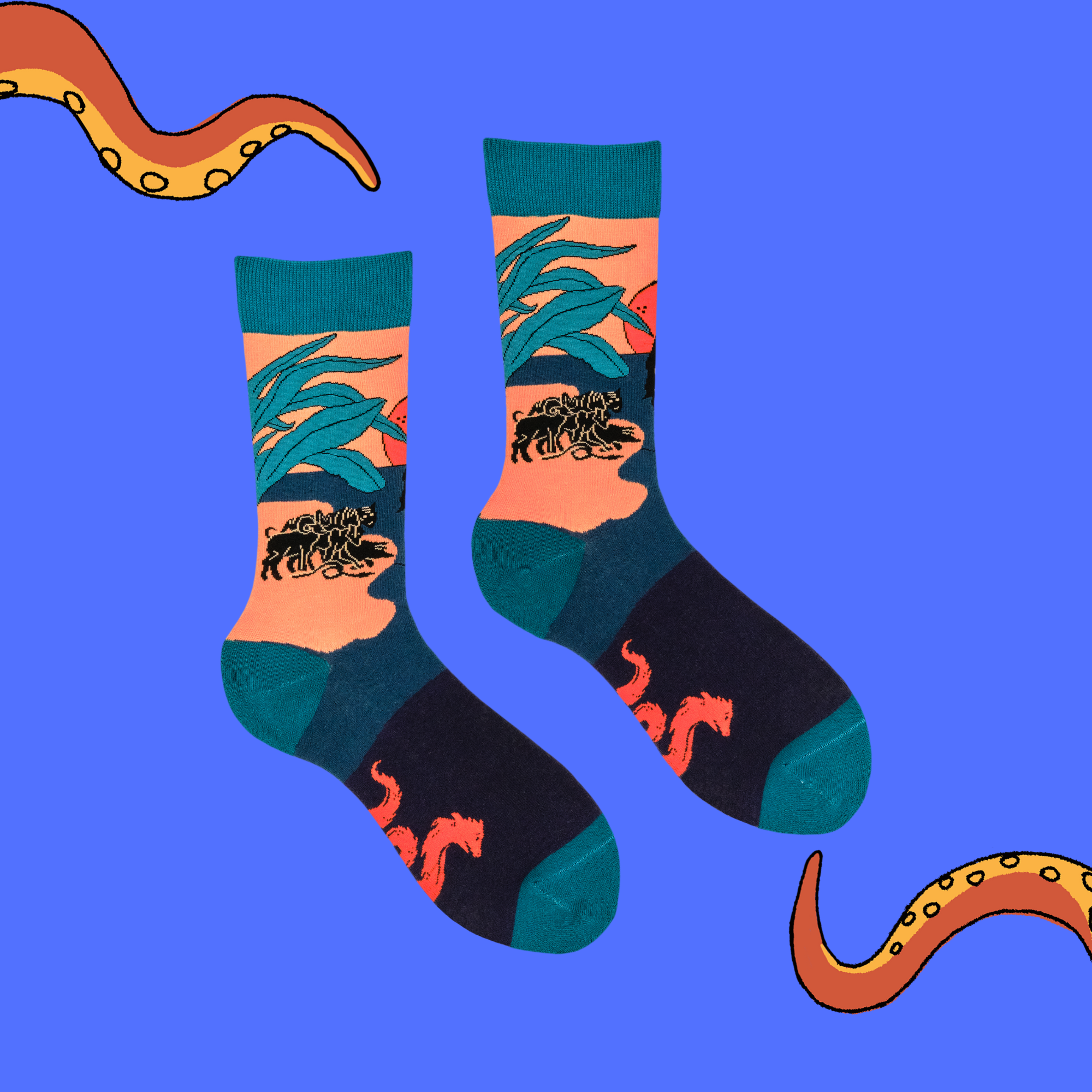 Circe's Island Socks - Fran Haslam