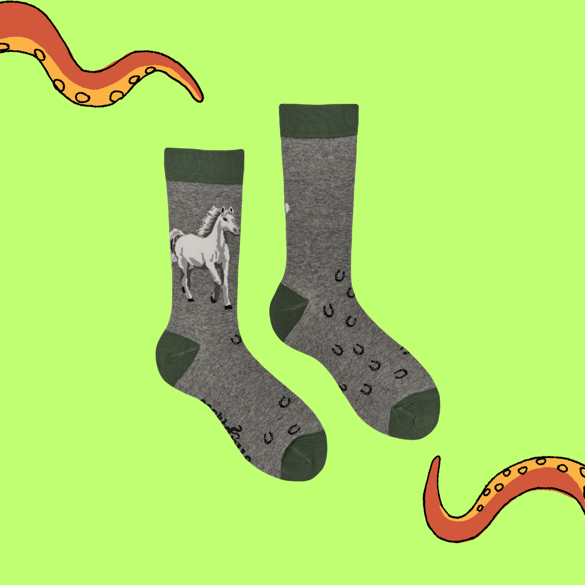 White Horse Socks
