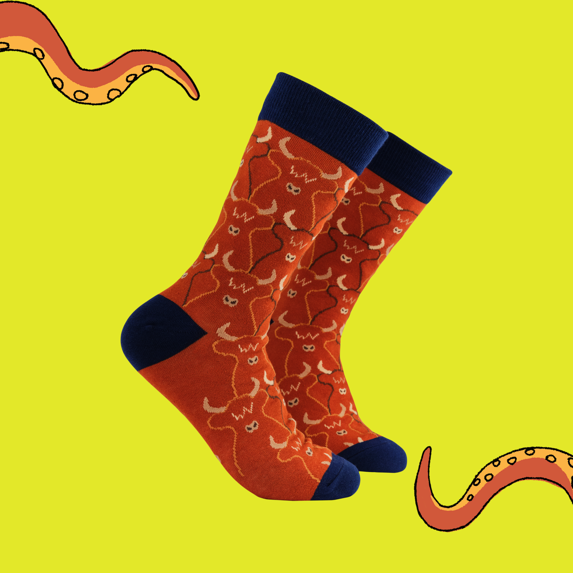 Highland Cow Socks - Herd Mentality