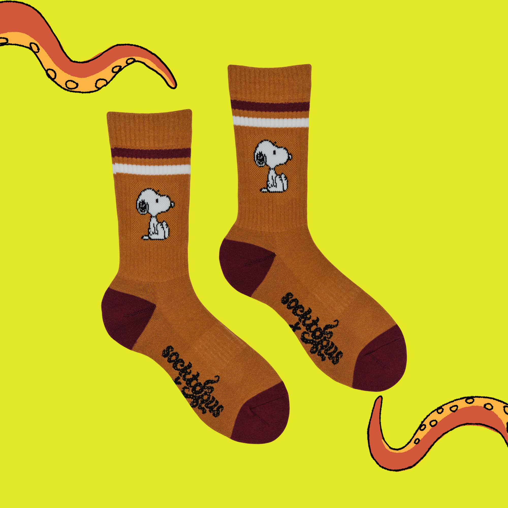 Snoopy Athletic Socks - Peanuts