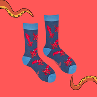 Squid Bamboo Socks - I'm Just Squidding