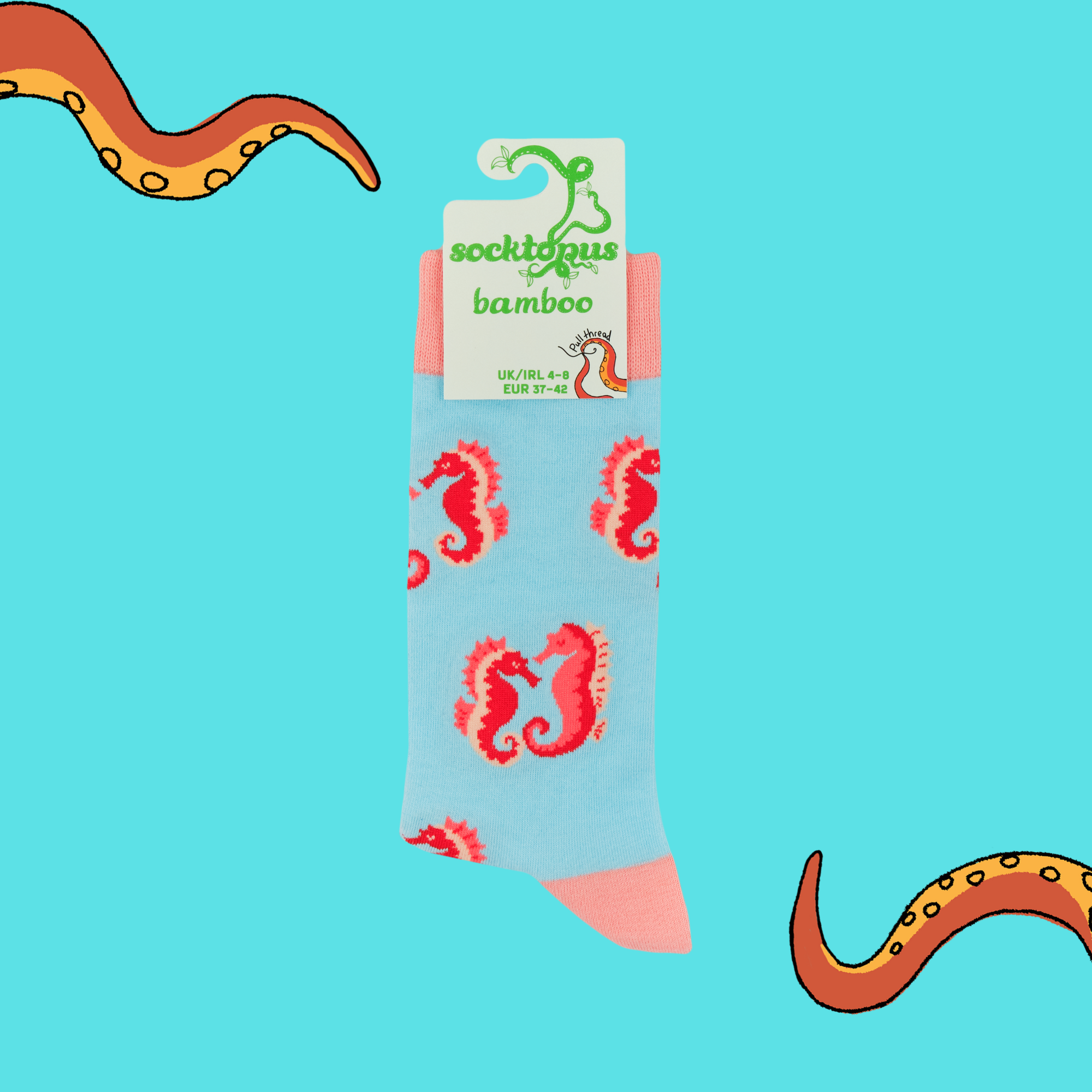 Seahorse Bamboo Socks - Hor-Sea