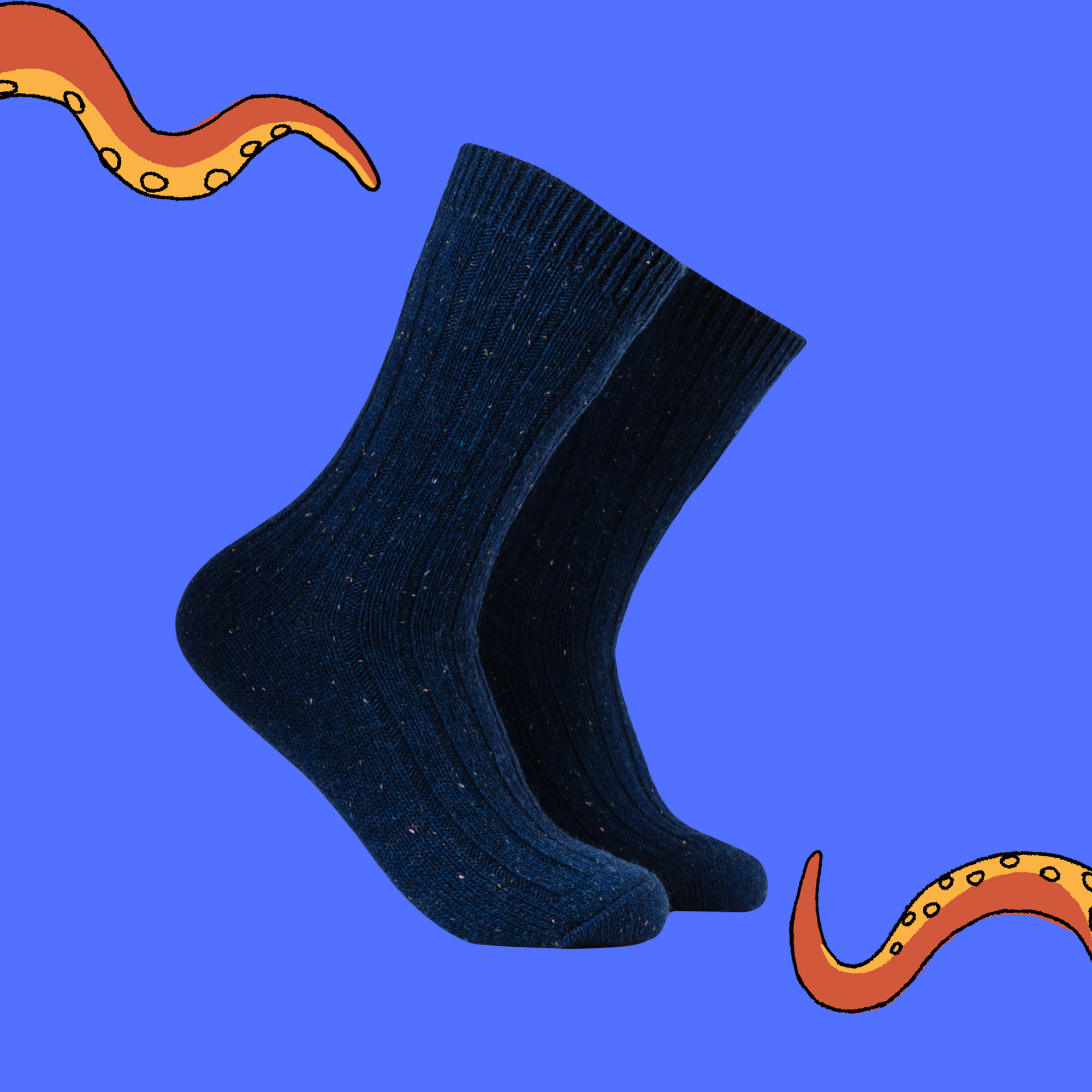 Ribbed Boot Socks