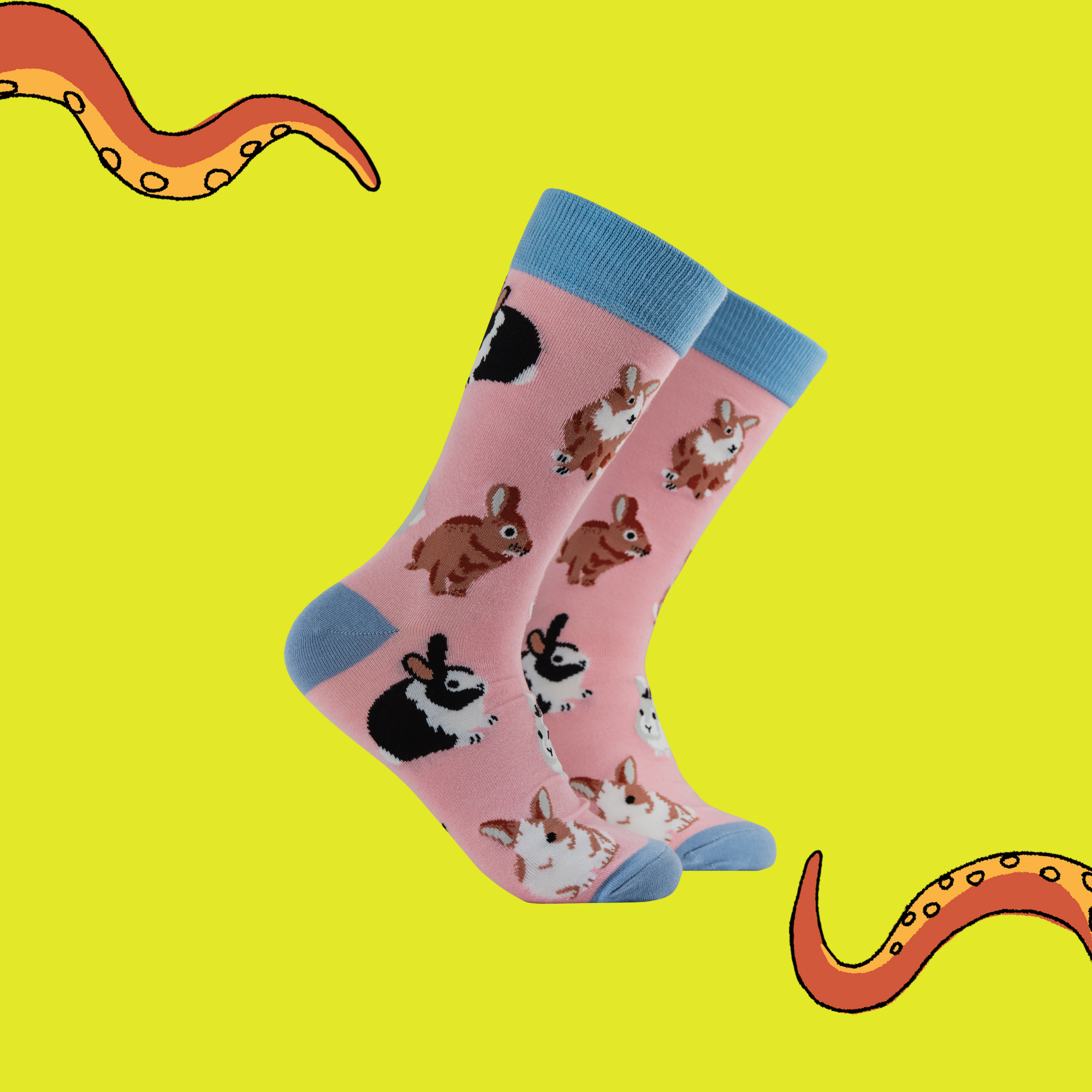 Bunny Bamboo Socks - Watersock Down