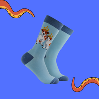 Jack Russell Terrier Socks - The Royal Couple