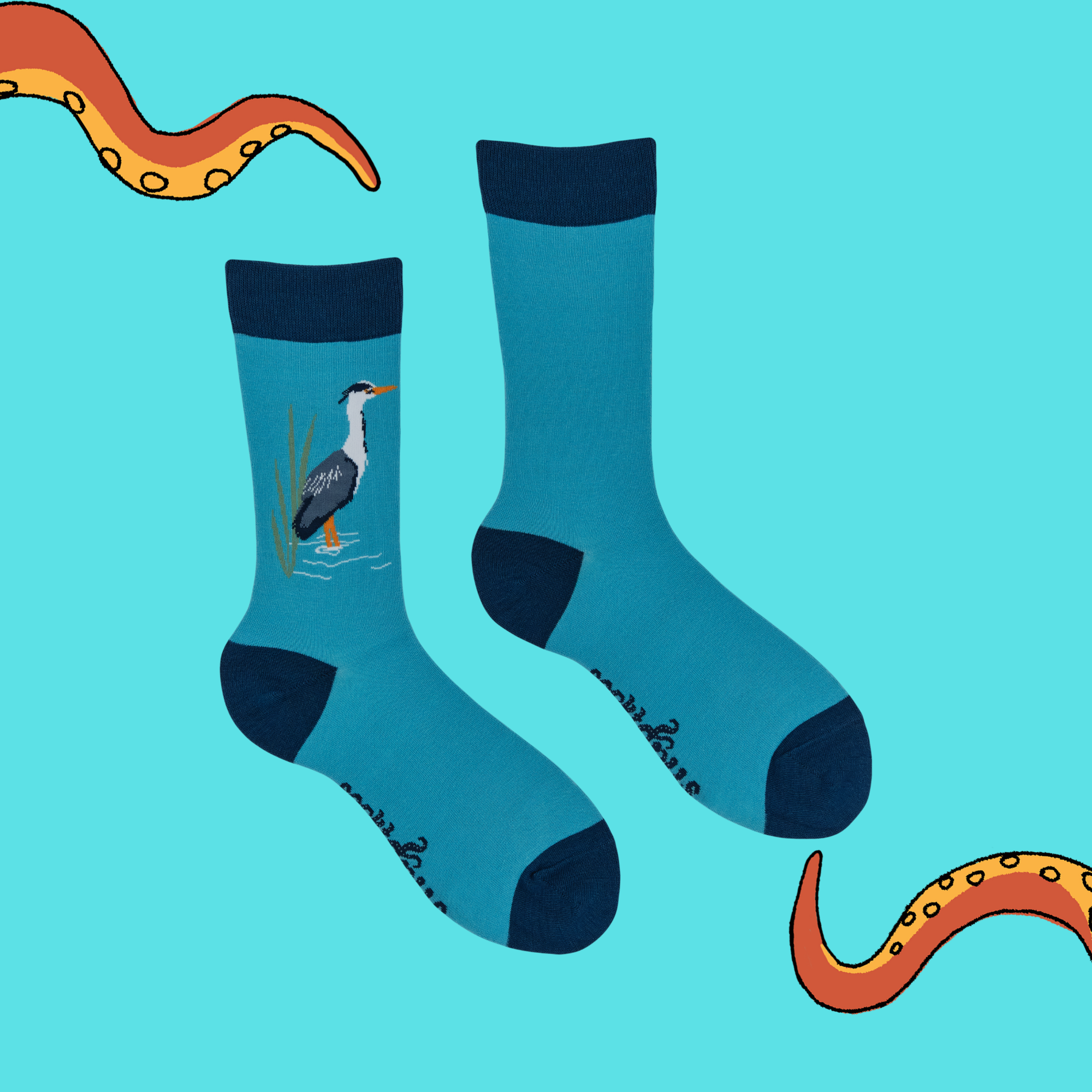 Heron Socks - Heron Your Feet