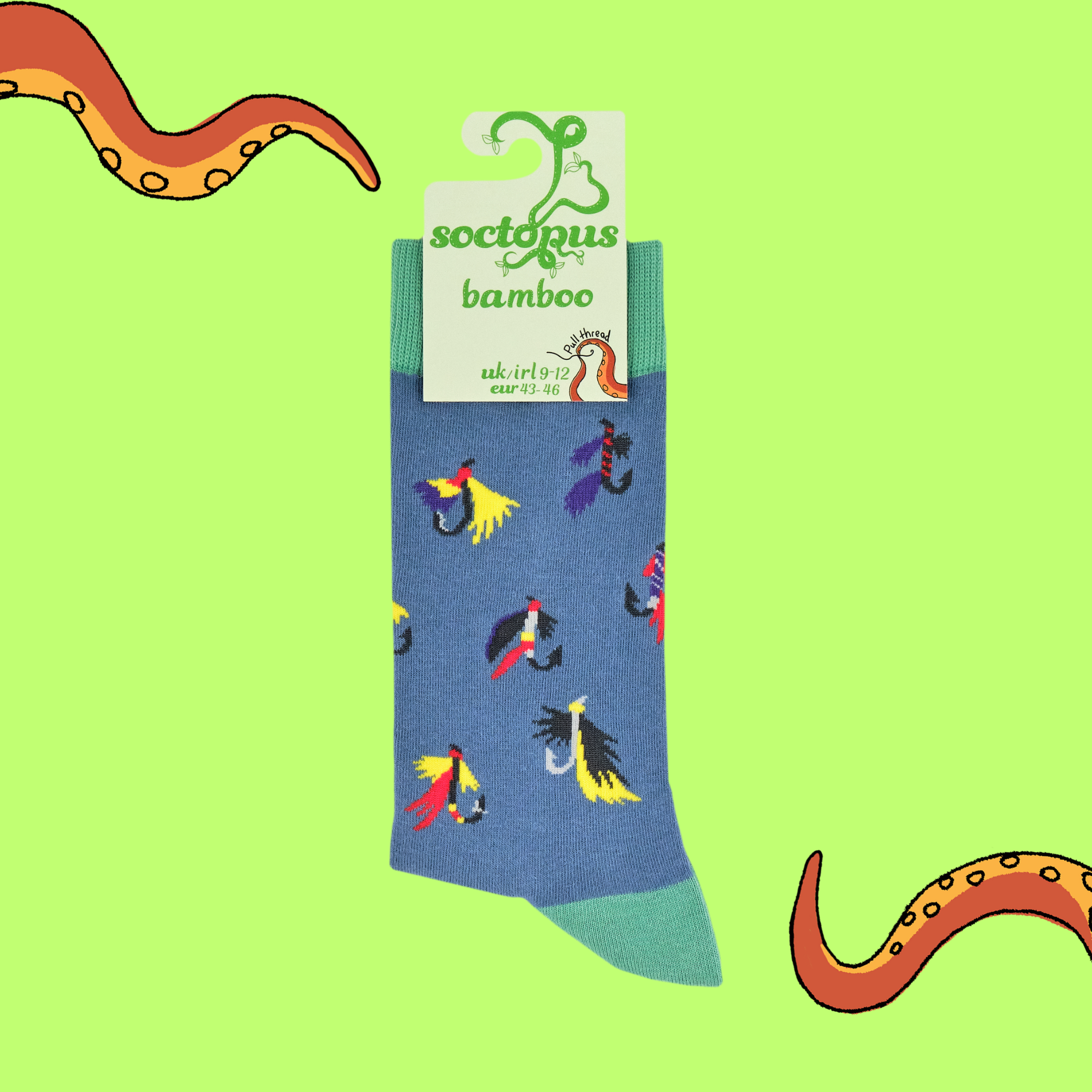 Fly Fishing Bamboo Socks