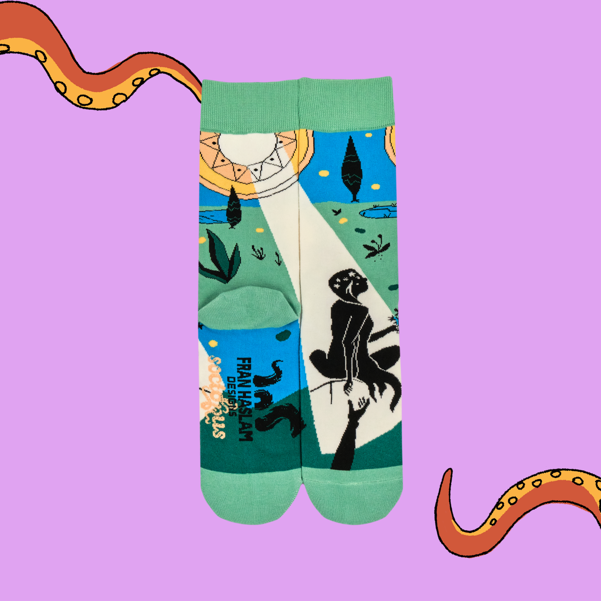 Persephone Socks - Fran Haslam