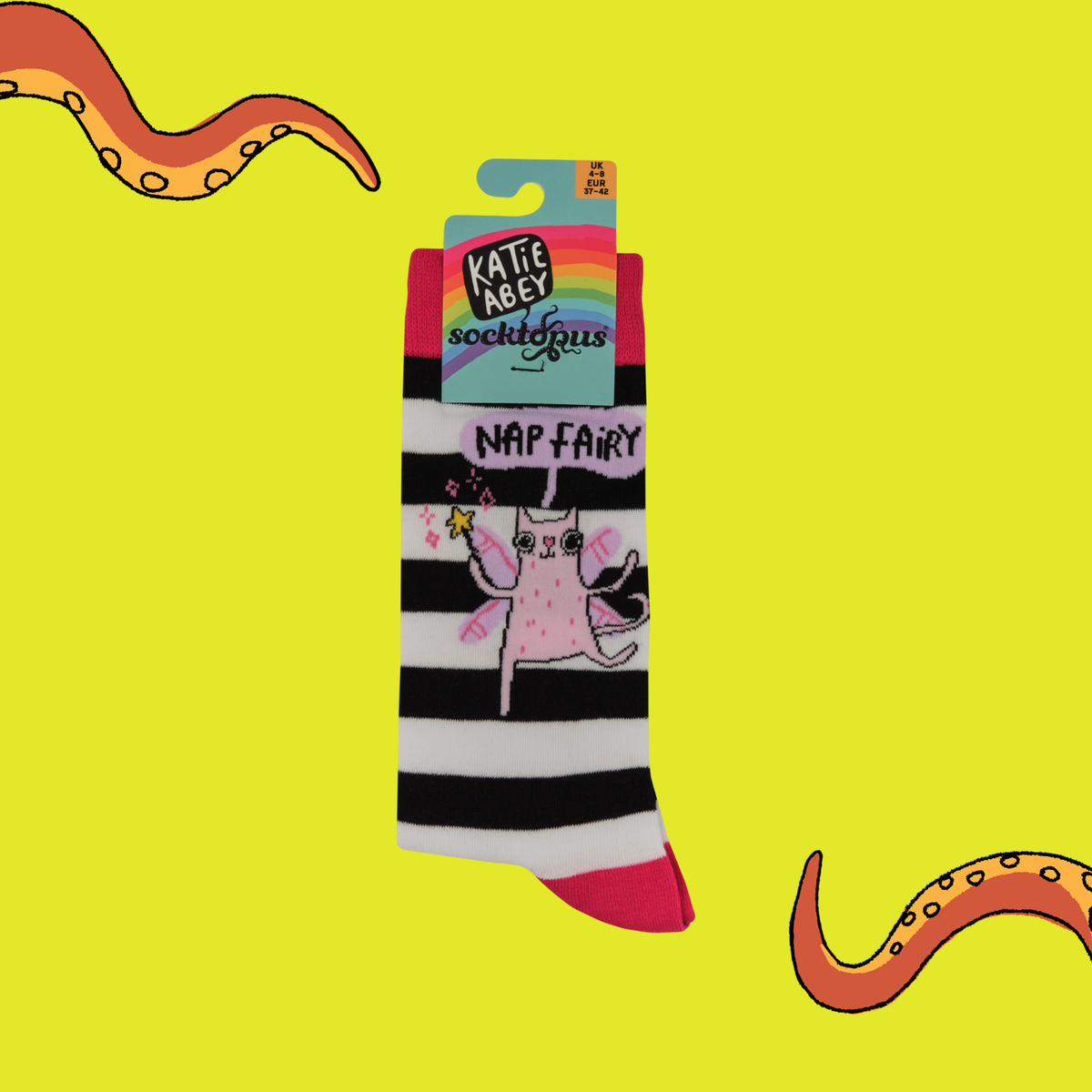 Nap Fairy Socks - Socktopus X Katie Abey