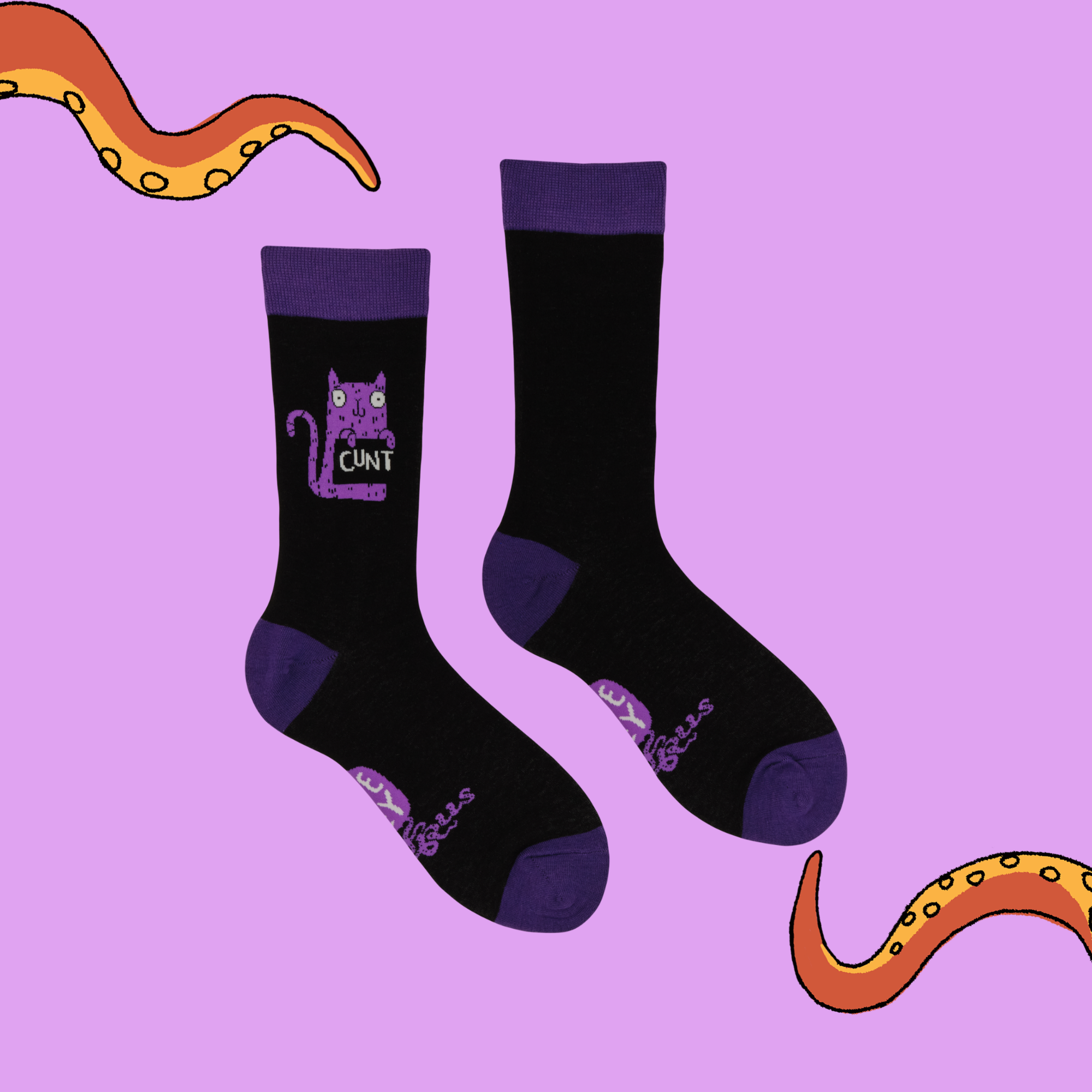 Cunt Socks - Socktopus X Katie Abey