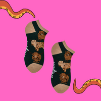 Highland Cow Trainer Socks - Och Aye the Moo! Trainer