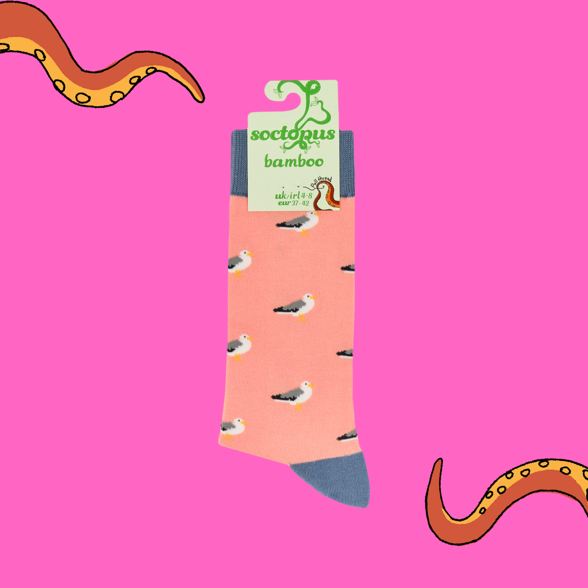 Seagulls Bamboo Socks