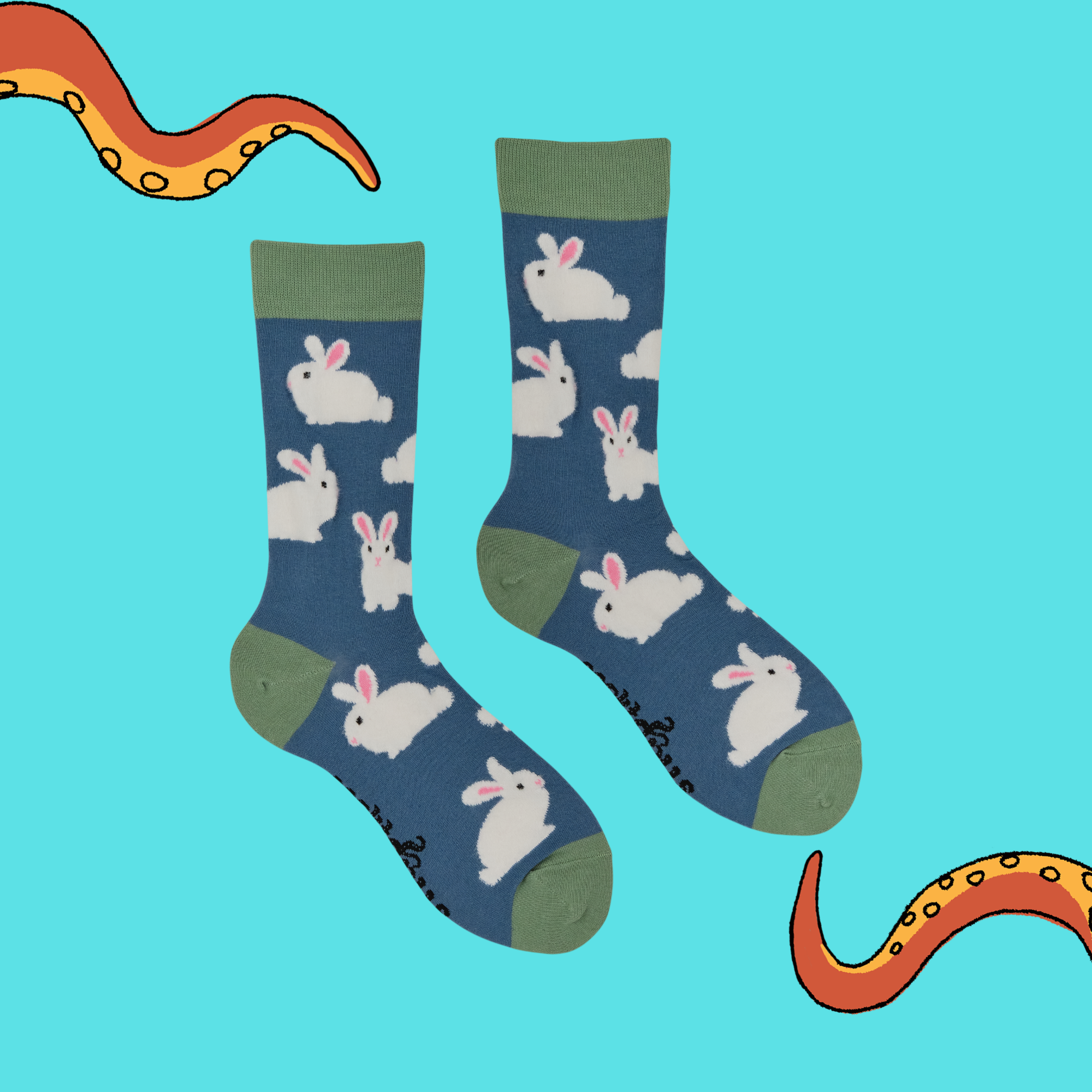 Fluffy Bunnies Socks
