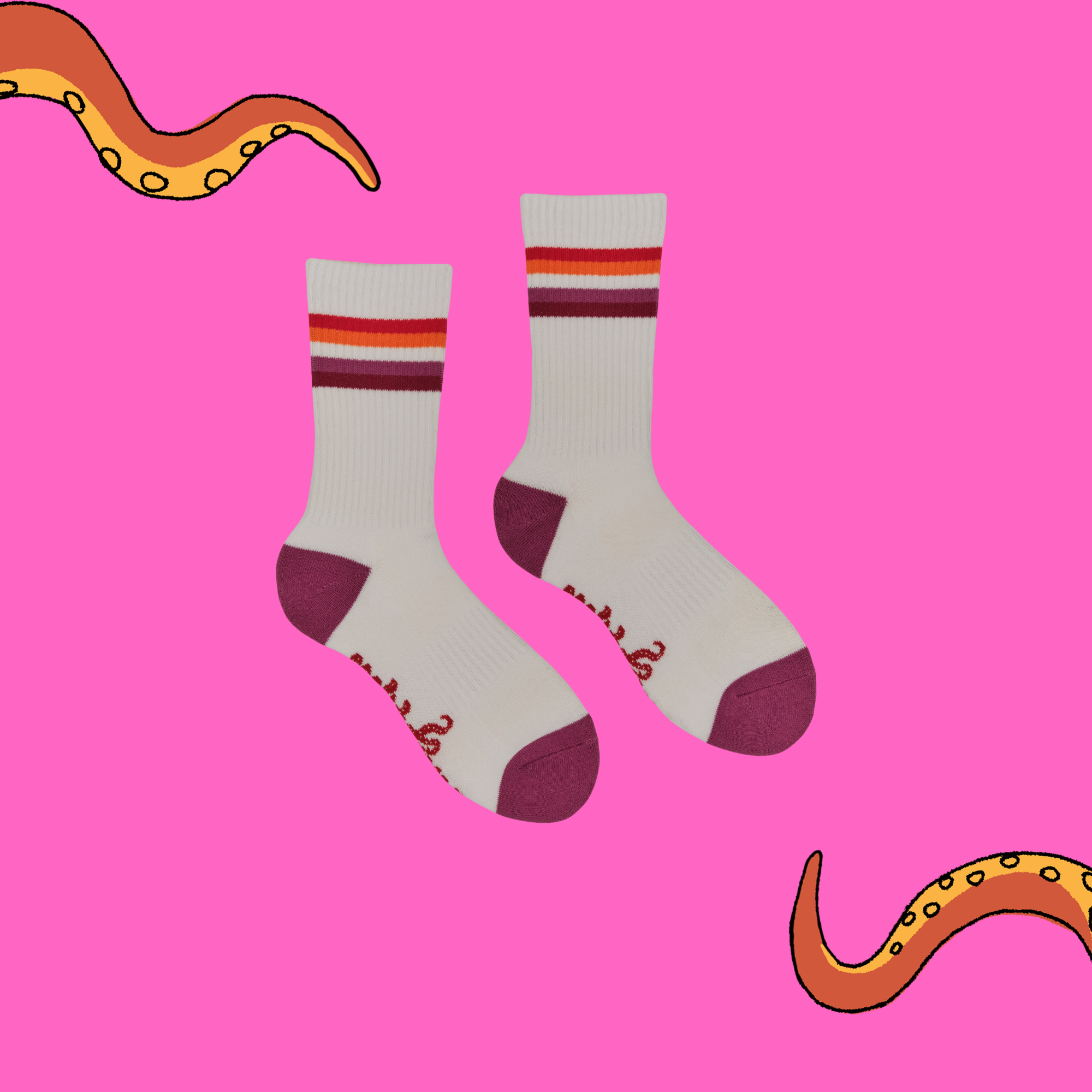 Lesbian Athletic Socks