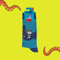 Gone Fishing Socks - Peanuts