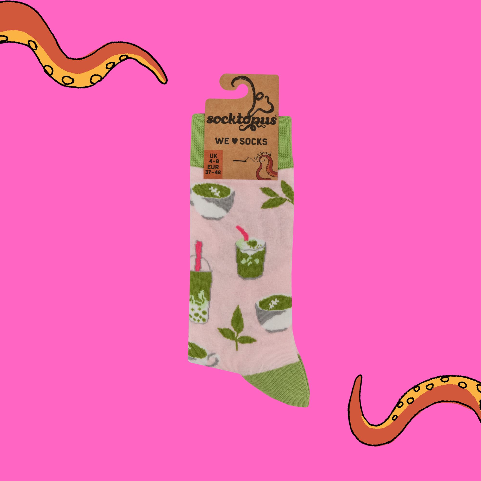 Matcha Socks - Matcha Made in Heaven