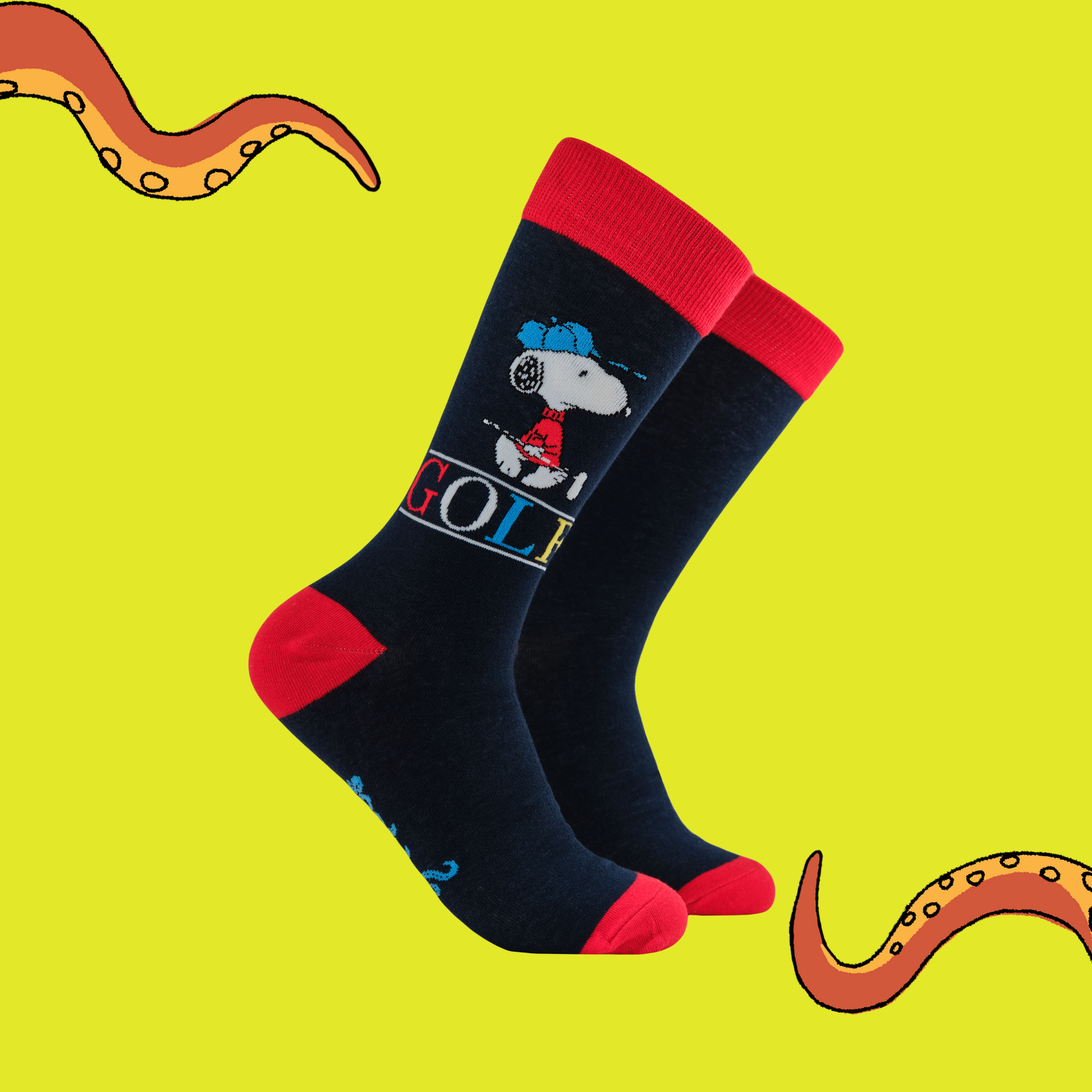 Golf Snoopy Socks - Peanuts