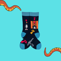 Break Out Feathers Socks - Wallace and Gromit