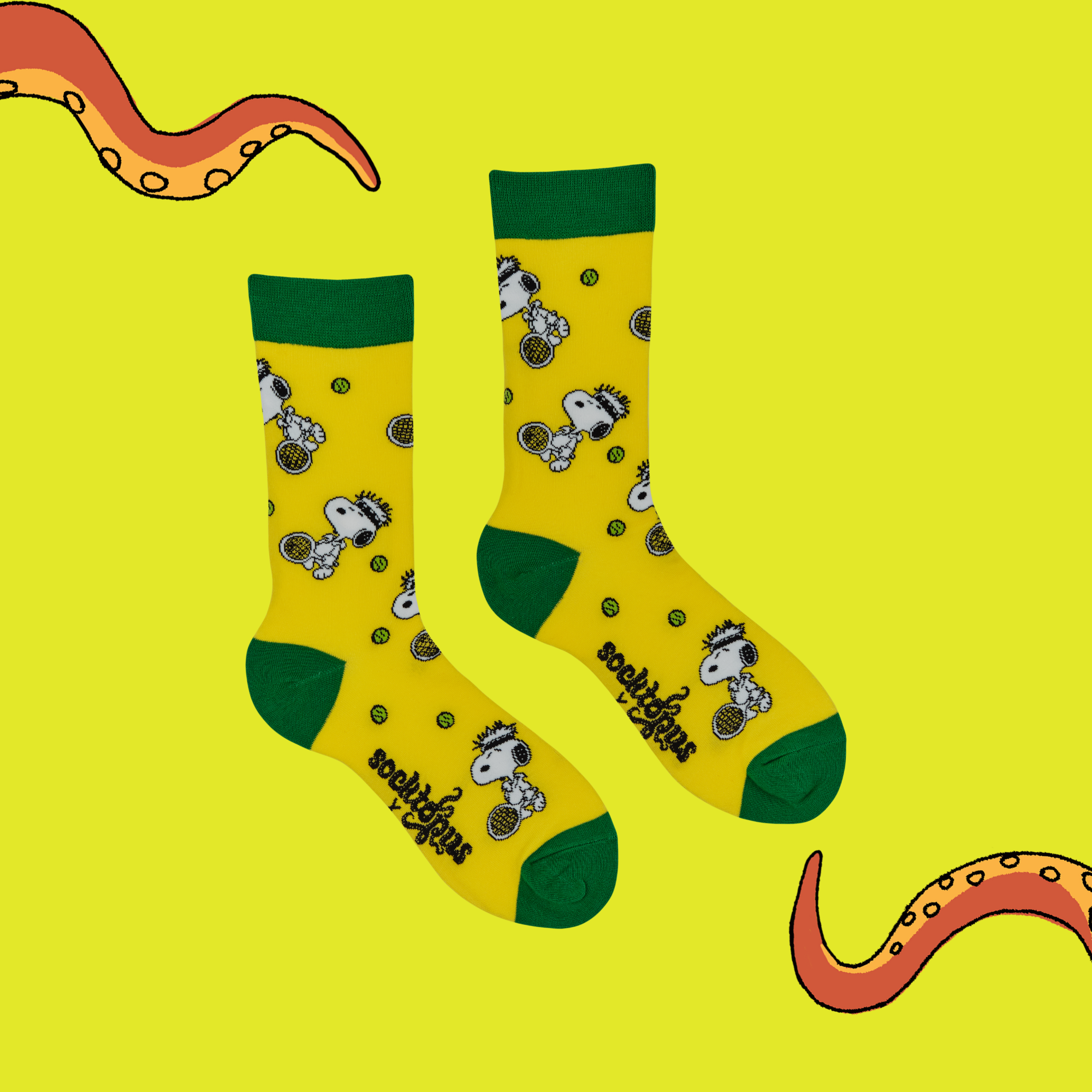 Tennis Snoopy Socks - Peanuts