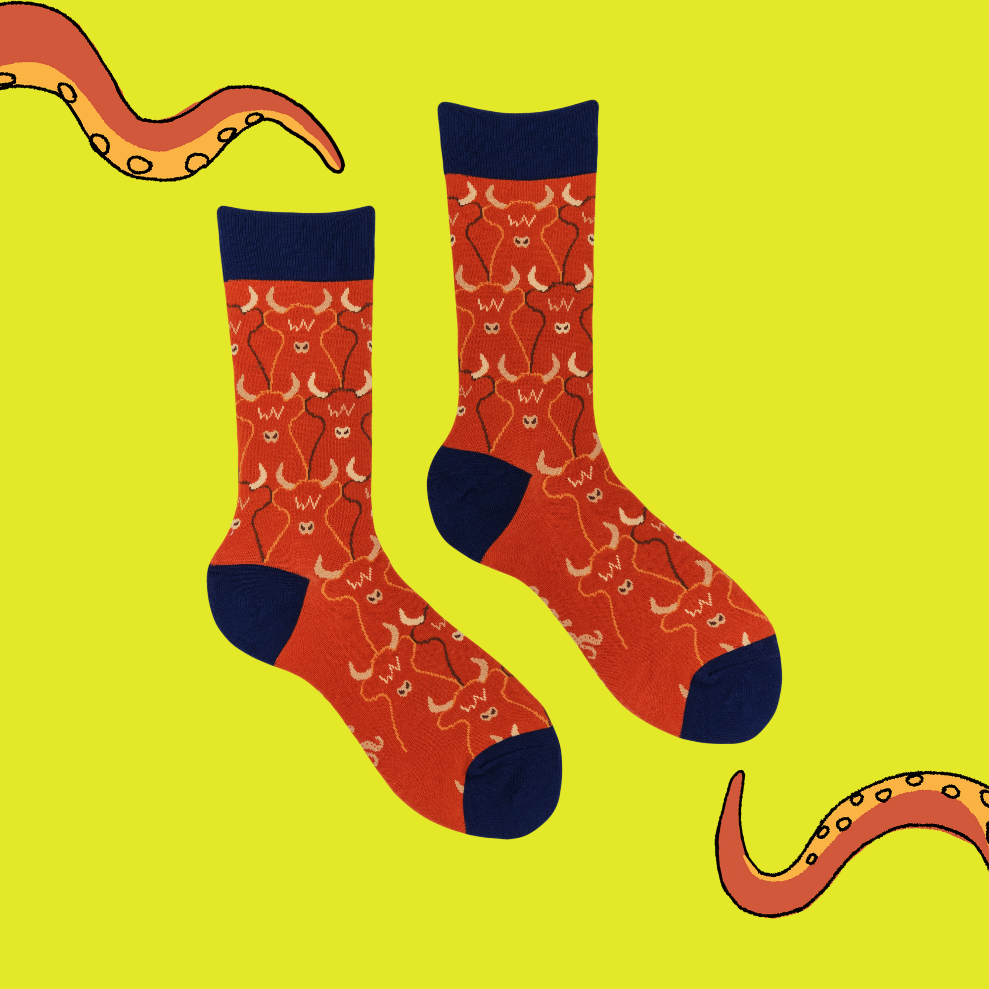 Highland Cow Socks - Herd Mentality