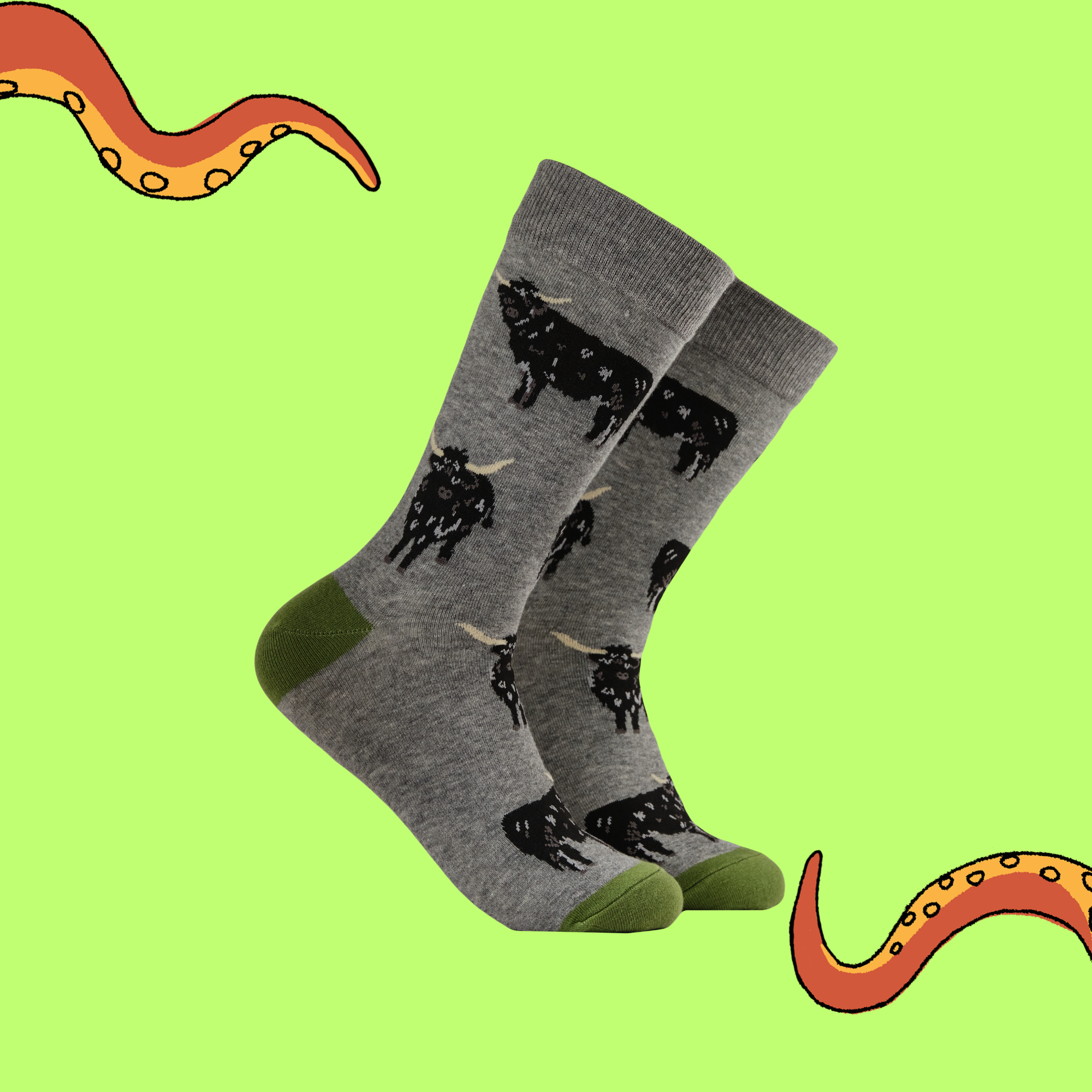 Highland Coo Socks