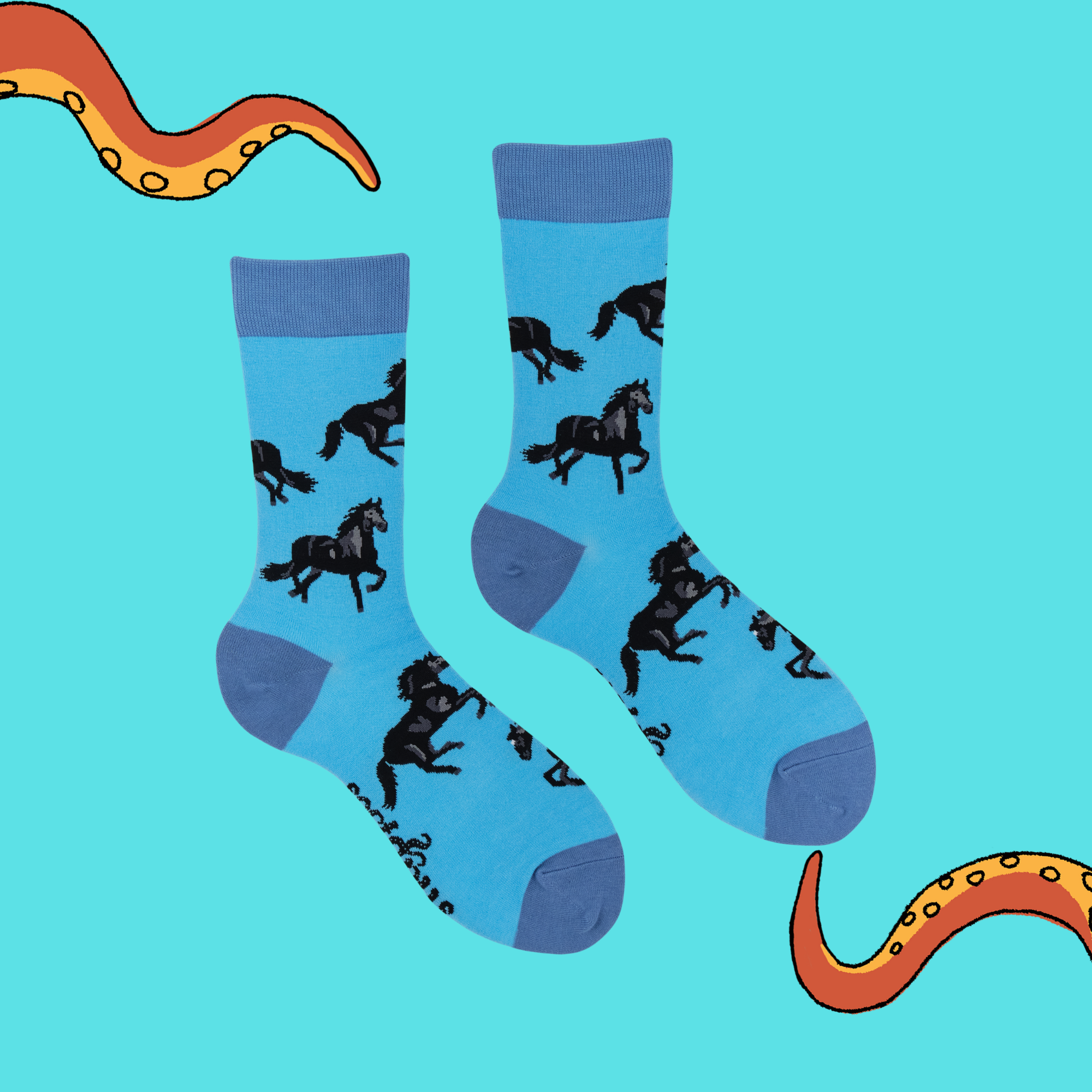 Black Stallion Socks